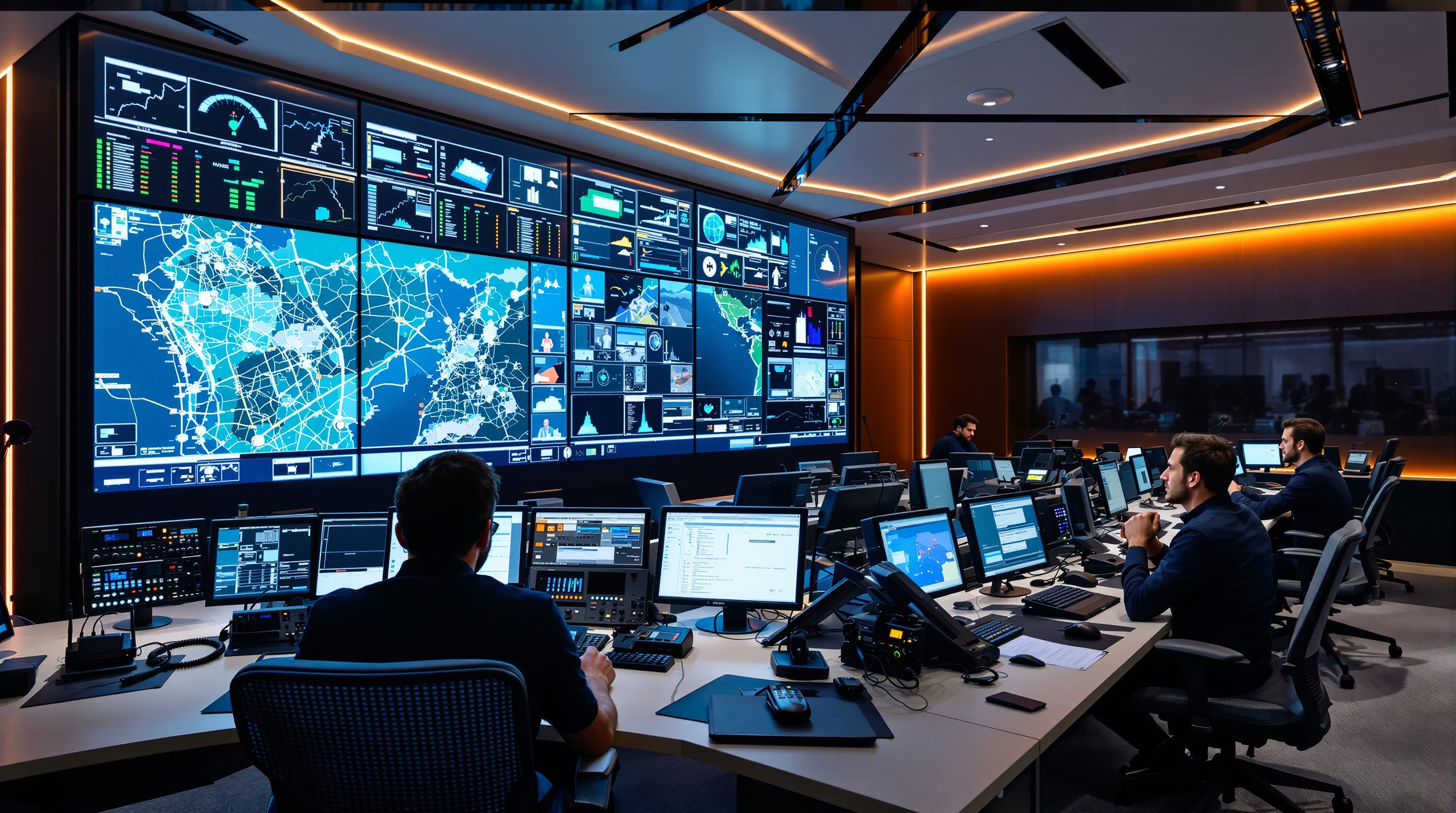 Mercury Barcelona telecommunications control center